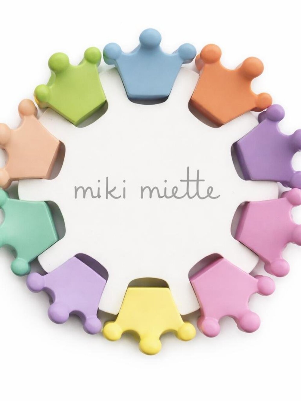 Crown Mini Claw 10pc Set - Rainbow
